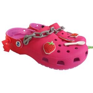 New CROCS X GENERAL MILLS Franken Berry Cereal Adult Clog Unisex W8/M6 Pink